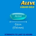 thumbnail image 4 of Aleve Pain Reliever & Fever Reducer Liquid Gels, Naproxen Sodium, Pain Relief, 160 ct., 4 of 8