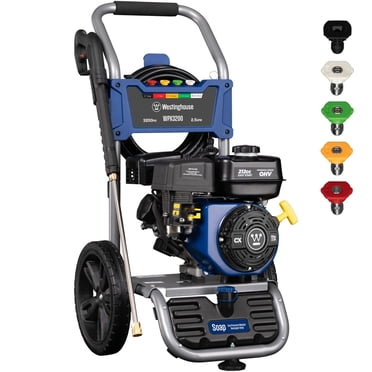 Westinghouse 3200 PSI 2.5 GPM Gasoline-Powered Pressure Washer + Soap Nozzle / Container