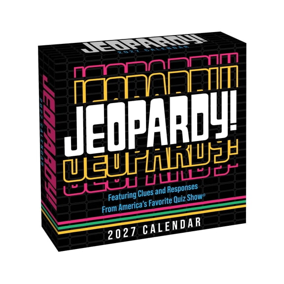 JEOPARDY! 2027 Day-to-Day Calendar by Sony