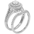 thumbnail image 2 of 1.00 CT. T.W. Round Diamond Ring and Band in 14K Gold, 2 of 2
