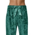 thumbnail image 5 of Lord & Taylor Women's 2-Piece Velour Pajama Set, 5 of 7