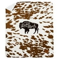 thumbnail image 2 of Yellowstone Silk Touch Sherpa Reverse Throw, 60" x 70", 2 of 9