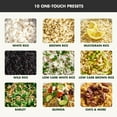 thumbnail image 4 of GreenPan 4-Cup Carb Reducing Electric Rice Cooker with 10 Presets, 4 of 9