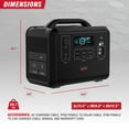 thumbnail image 8 of 2,400 Watt AiPower Portable Power Station LiFePO4 Battery With Rapid Charge Technology (GS2400i), 8 of 9
