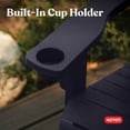 thumbnail image 9 of Keter Seabrook Modern Adirondack Chair with Integrated Cupholder, 9 of 14