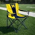 thumbnail image 2 of Logo Brands Michigan Wolverines Sideline XL Chair, 2 of 6