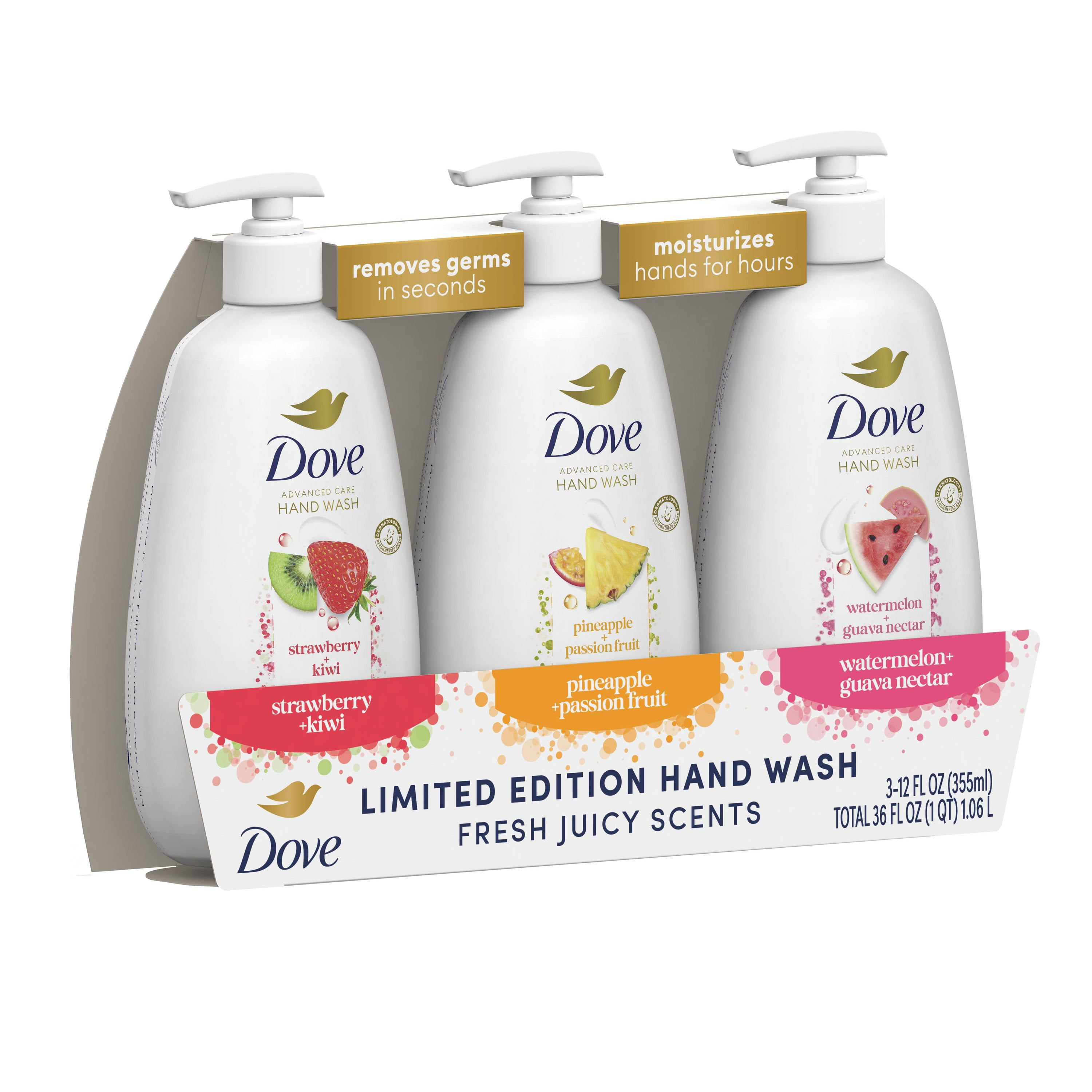 Dove Liquid Hand Wash Gel Variety Pack,12 oz., 3 pk. - Samsclub.com