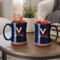 thumbnail image 5 of Logo Brands Virginia Cavaliers 14oz Relief Mug Set, 5 of 5