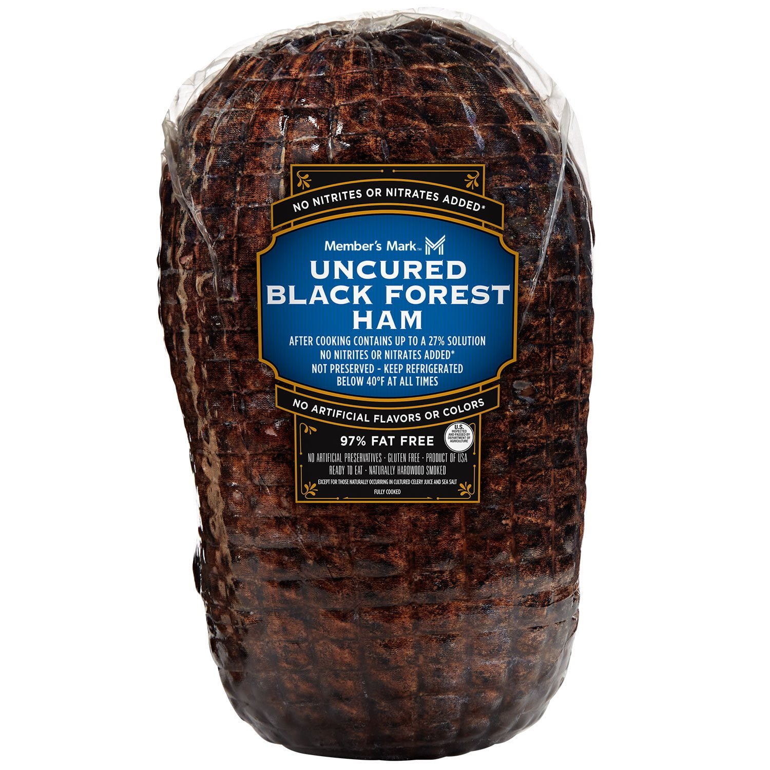 Member's Mark Uncured Black Forest Ham, priced per pound