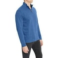 thumbnail image 3 of Lands' End Men's Rib Quarter Zip Pullover, 3 of 5