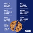 thumbnail image 3 of Wella Peanut Butter and Chocolate Chip Protein Cookies, 2.4 oz., 6 ct., 3 of 8