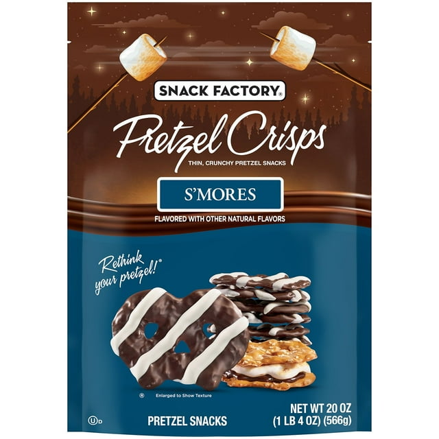 Snack Factory S'mores Pretzel Crisps, 20 Oz.