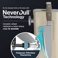 thumbnail image 6 of Ninja NeverDull 10-Piece German Stainless Steel Knife Set with Removable Sharpener, 6 of 12