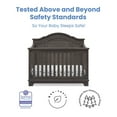 thumbnail image 3 of Simmons Kids Asher 6-in-1 Convertible Crib with Toddler Rail, Choose Color, 3 of 10