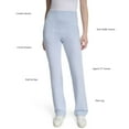 thumbnail image 3 of DKNY Women's Waffle Knit Flare Pant, 3 of 8