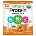 thumbnail image 1 of Orgain Organic Plant Based Protein Snack Bars, Peanut Butter Snack Bars, 12 ct., 1 of 7