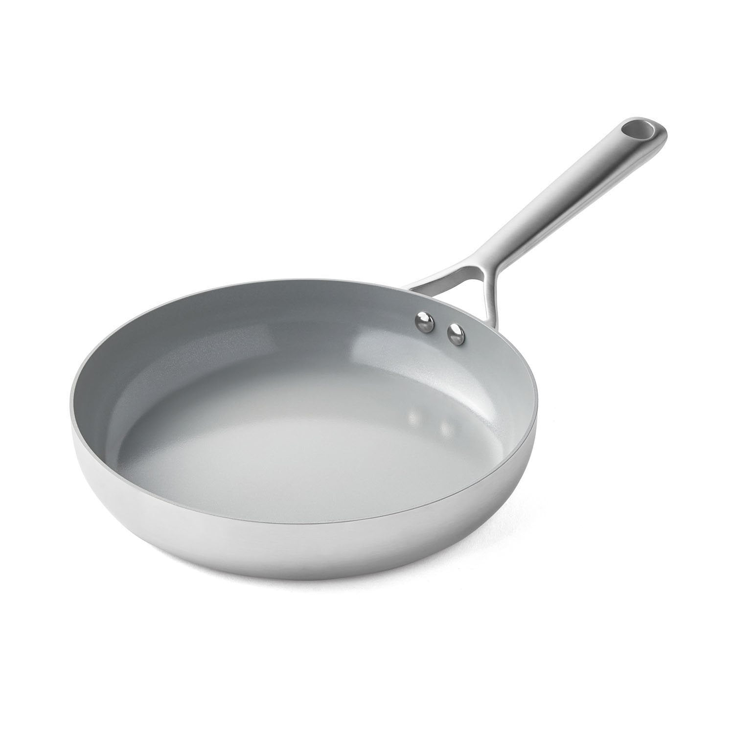 Member's Mark 3-Piece Modern Tri-Ply Fry Pan Set with Ceramic