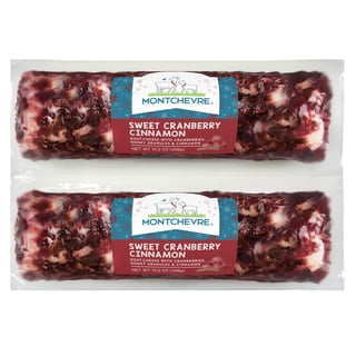 Montchevre Sweet Cranberry Cinnamon Goat Cheese, 10.5 oz, 2 Pack