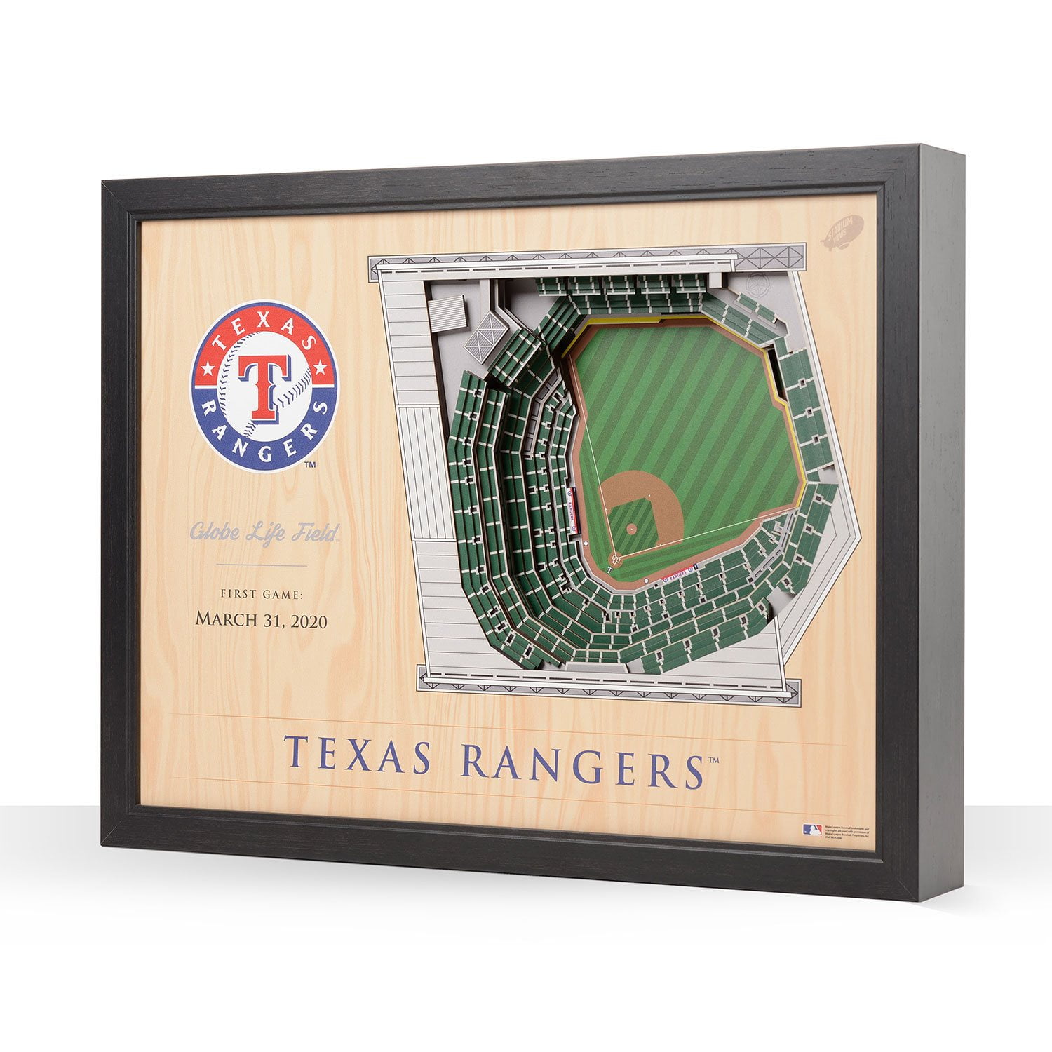 YouTheFan MLB 25-Layer Stadium View 3D Wall Art - Samsclub.com