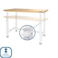 thumbnail image 4 of Seville Classics UltraHD Height Adjustable Workbench, 48" W x 24" D x 28.5"-42" H, 4 of 13