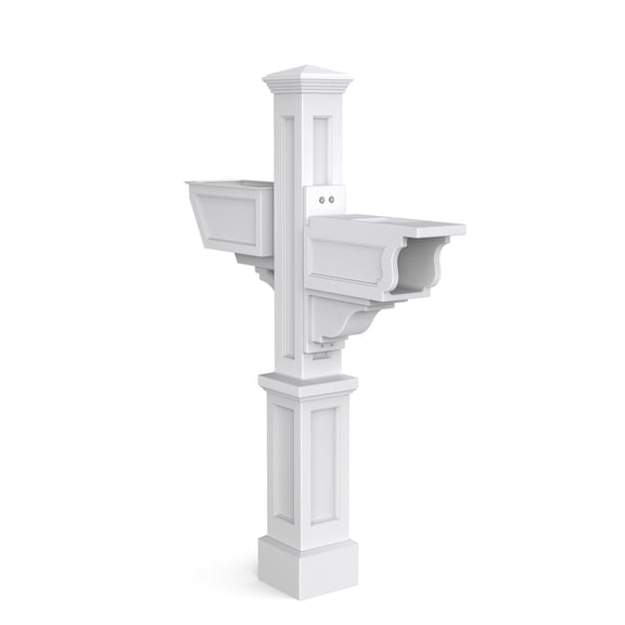 Mayne Signature Plus Mail Post - White