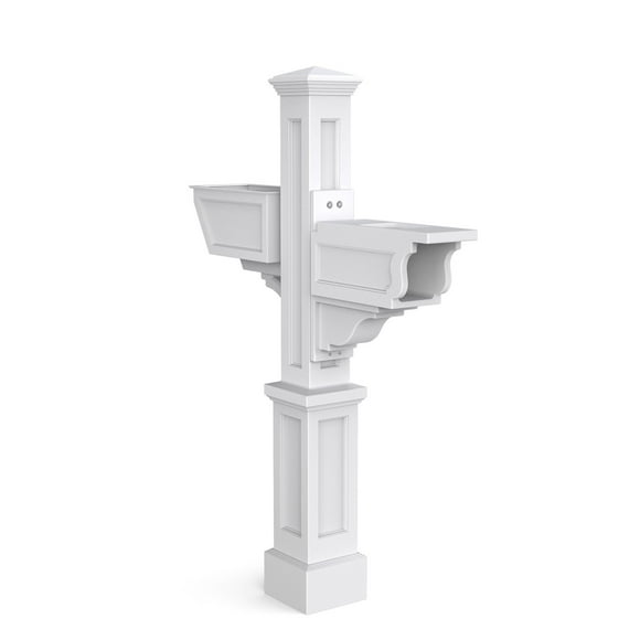 Mayne Signature Plus Mail Post - White