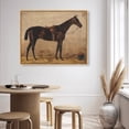 thumbnail image 3 of Emil Volkers - Brauner im Stall Traditional Canvas Print by Oliver Gal Prints, 3 of 4
