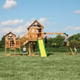 thumbnail image 1 of Backyard Discovery Malibu Cedar Swing Set, 1 of 11