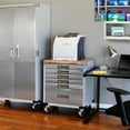 thumbnail image 12 of Seville Classics UltraHD 6-Drawer Rolling Cabinet, 28" W x 25" D x 34.5" H, 12 of 17