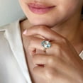 thumbnail image 5 of Solitaire Oval Gemstone Ring in 14K Gold, 5 of 6