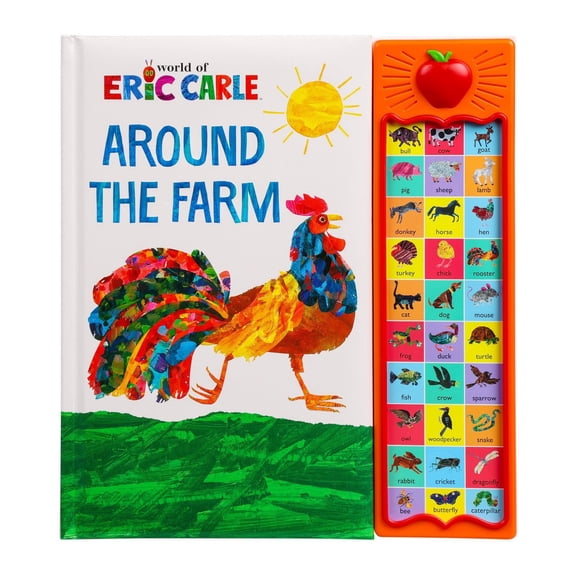 Apple Top Sound Book Eric Carle Around the Farm, Hardcover