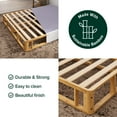 thumbnail image 4 of Zinus Night Therapy 8" Bamboo Box Spring, Assorted Sizes, 4 of 5
