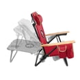thumbnail image 5 of Logo Brands San Francisco 49ers Reclining Beach Chair, 5 of 6
