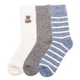 thumbnail image 2 of Cuddl Duds Women's 3-Pack Novelty Sock, 2 of 4