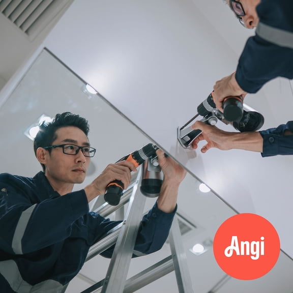 Angi Mounted Mirror Installation