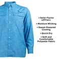 thumbnail image 2 of Habit Men's Long Sleeve 50+ UPF Fishing Shirt, 2 of 9