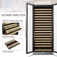 thumbnail image 9 of Lanbo 32 Inch Dual Door Dual Wine Cooler, 9 of 14
