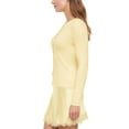 thumbnail image 3 of Express Women's Ribbed Button-Up Sweater, 3 of 7