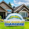 thumbnail image 2 of Logo Brands Los Angeles Chargers Pre-Lit 7’x10’ Team Inflatable, 2 of 6