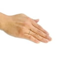 thumbnail image 3 of Stackable 0.25 CT. T.W. Diamond Milgrain Anniversary Band in 14K Gold, 3 of 3
