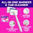 thumbnail image 6 of Mr. Clean Magic Eraser Shower & Tub Scrubber Starter Kit, Lavender, 1 Scrubber + 6 Erasers, 6 of 10