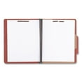 thumbnail image 5 of ACCO Pressboard 25-Pt 4-Section Classification Folders, Earth Red Letter, 10ct., 5 of 5