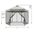 thumbnail image 4 of Member’s Mark EasyLift Lighted Screenhouse Instant Canopy, 4 of 9