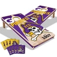 thumbnail image 1 of YouTheFan East Carolina Pirates 2'x4' Cornhole Board Set, 1 of 6
