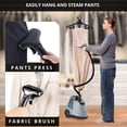 thumbnail image 5 of True & Tidy Full-Size Heavy Duty Commercial Garment Steamer with Smart Auto Shut-Off Safety, 3 Steam Settings, 3L Tank, 5 of 5