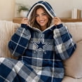 thumbnail image 7 of Pegasus Sports Dallas Cowboys Wearable Sherpa Throw, 7 of 7