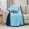 thumbnail image 1 of Licensed Characters Sherpa Backed Throw Blankets, 50" x 60", 1 of 5