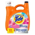 thumbnail image 1 of Tide + Downy Liquid Laundry Detergent, April Fresh, 111 loads, 141 fl. oz.., 1 of 8