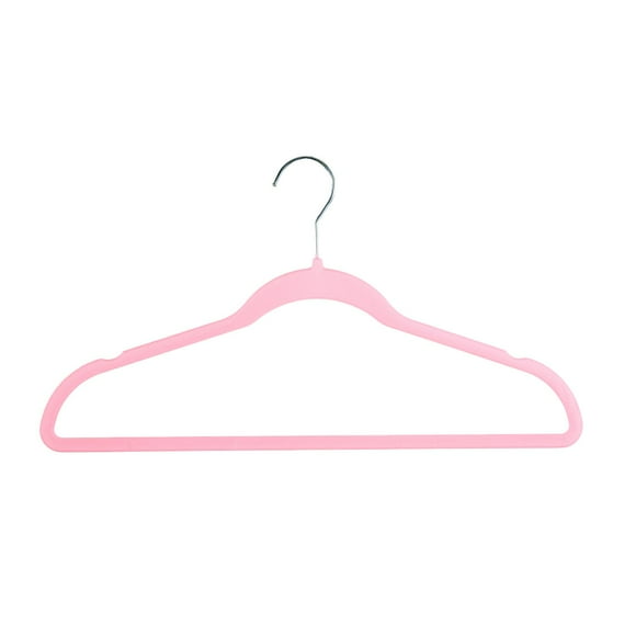 Member's Mark Heavy Duty Adult Velvet Hangers, Assorted Colors - 50 Pack
