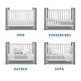 thumbnail image 4 of Delta Children Miles 4-in-1 Convertible Crib, Choose Color, 4 of 10